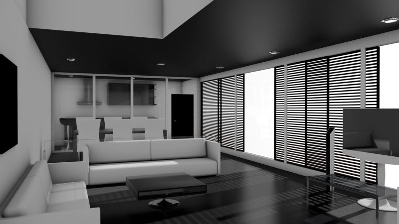 Elektrische Schiebetür für Zuhause