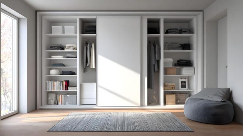 Schiebetüren im Kleiderschrank – Vorteile und Nachteile