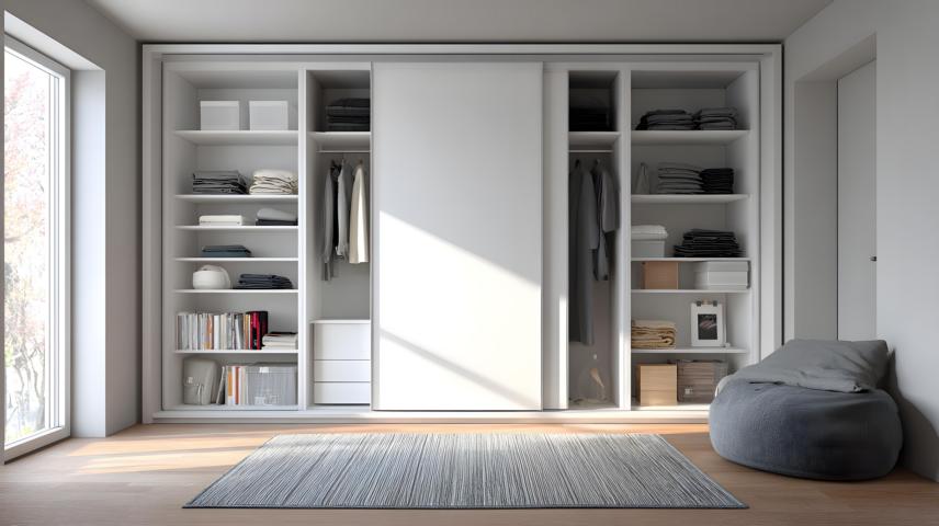 Schiebetüren im Kleiderschrank – Vorteile und Nachteile